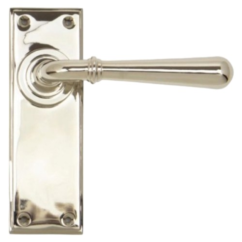 NEWBURY LEVER HANDLE ON BACKPLATE